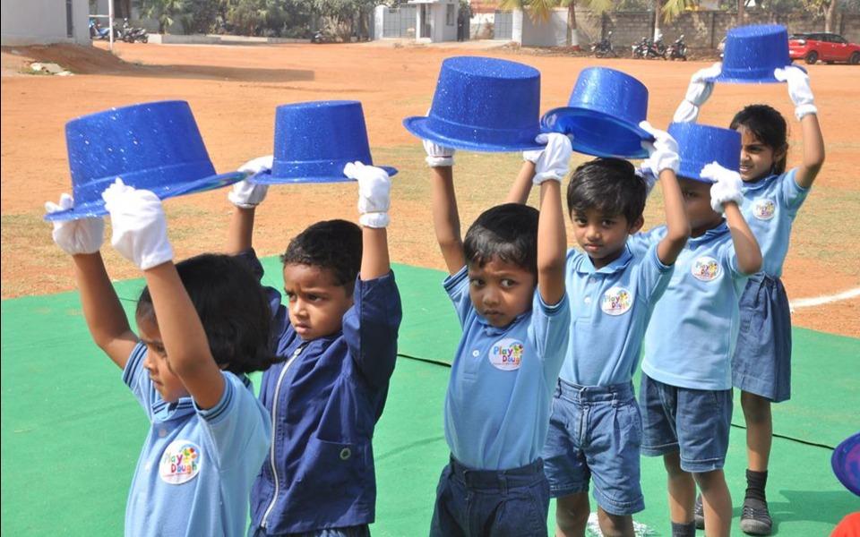 Play Dough Preschool and After School preschool building in Ramamurthy Nagar, Bengaluru