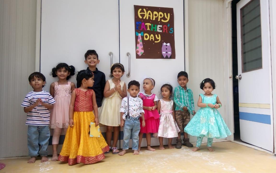 Escalones Montessori and Daycare Centre preschool building in Singasandra, Bengaluru