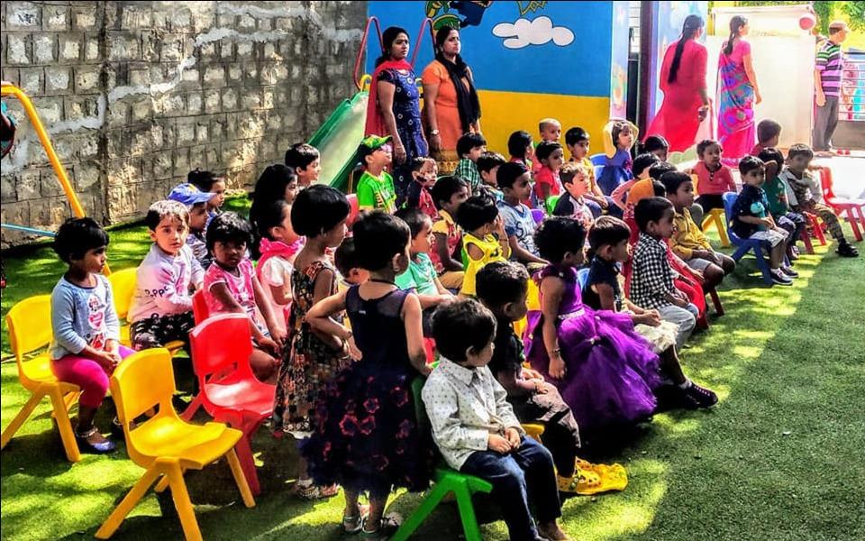 Faro Playschool and Daycare preschool building in Gm Palya, Bengaluru