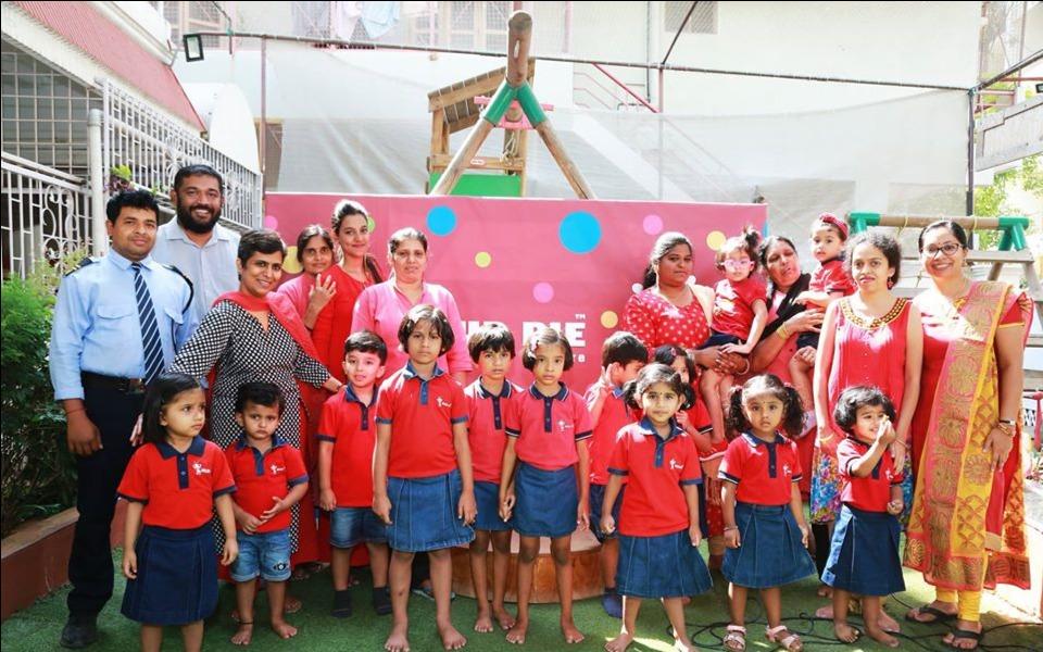 Mud Pie Preschool and Daycare preschool building in Banaswadi, Bengaluru